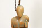 Pair of Vintage Male and Female Figural Carved Table Lamps by Clifford C Stasack - Image 13