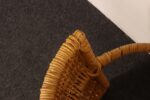 Large Vintage Woven Wicker Catchall / Magazine / Log Holder Basket - Image 17