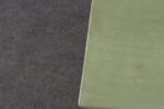 Vintage Folk Art Two Tier Mint Green Bobbin Side Table - Image 24