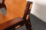 Brazilian Modern Kilin Lounge Chairs in Leather & Jacaranda by Sergio Rodrigues - Image 30