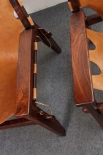 Brazilian Modern Kilin Lounge Chairs in Leather & Jacaranda by Sergio Rodrigues - Image 36