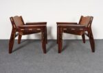 Brazilian Modern Kilin Lounge Chairs in Leather & Jacaranda by Sergio Rodrigues - Image 15