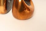 Vintage Copper Finish "Orb" Bookends by Ben Seibel for Jenfred Ware - Image 14