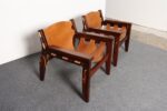 Brazilian Modern Kilin Lounge Chairs in Leather & Jacaranda by Sergio Rodrigues - Image 10