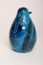 Large Vintage Italian Rimini Blu Ceramic Penguin by Aldo Londi for Bitossi - Image 3