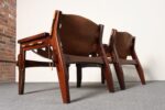 Brazilian Modern Kilin Lounge Chairs in Leather & Jacaranda by Sergio Rodrigues - Image 24