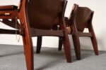 Brazilian Modern Kilin Lounge Chairs in Leather & Jacaranda by Sergio Rodrigues - Image 25