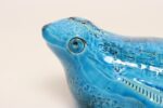 Vintage Italian Rimini Blu Ceramic Frog by Aldo Londi for Bitossi - Image 11