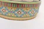 Vintage Dutch Beaded Mosaic Relief Biscuit Tin/Lidded Box with Floral Decoration - Image 13