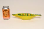 Italian Modernist Yellow, Orange, and Green Glazed Ceramic Fish Form Vide Poche - Image 11