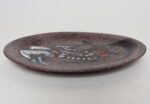 Vintage French Vallauris Polychromed Ceramic "Fiddler" Charger by Marius Musarra - Image 4