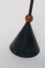 Pair of Milano Series Verdigris Bronze Candle Holders by Christian de Beaumont - Image 22