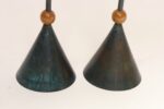 Pair of Milano Series Verdigris Bronze Candle Holders by Christian de Beaumont - Image 21