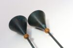 Pair of Milano Series Verdigris Bronze Candle Holders by Christian de Beaumont - Image 20