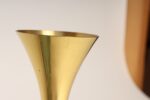Collection of Four Vintage Dutch Delftware Porcelain and Brass Vessels and Ewers - Image 8