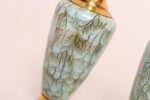 Collection of Four Vintage Dutch Delftware Porcelain and Brass Vessels and Ewers - Image 12