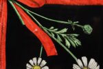 Large Vintage Lacquered Metal Litho Ribbon and Floral Tray by Piero Fornasetti - Image 14