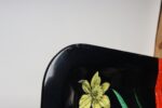 Large Vintage Lacquered Metal Litho Ribbon and Floral Tray by Piero Fornasetti - Image 32