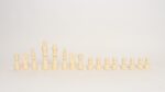 Vintage Folk Art L.L. Bean Wooden Chess Pieces - Complete Set 32 Pieces - Image 6