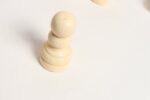 Vintage Folk Art L.L. Bean Wooden Chess Pieces - Complete Set 32 Pieces - Image 12