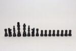 Vintage Folk Art L.L. Bean Wooden Chess Pieces - Complete Set 32 Pieces - Image 7