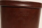 Vintage Industrial National Vulcanized Fibre Company "Vul-Cot" Waste Basket - Image 12