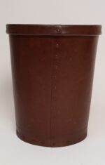 Vintage Industrial National Vulcanized Fibre Company "Vul-Cot" Waste Basket - Image 5