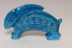 Italian Bitossi Rimini Blu Ceramic Bunny Rabbit by Aldo Londi for Flavia - Image 2