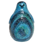 Large Vintage Italian Rimini Blu Ceramic Penguin by Aldo Londi for Bitossi