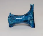 Italian Bitossi Rimini Blu Ceramic Horse by Aldo Londi for Flavia Ceramiche - Image 5