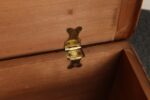 Vintage New England Grasscloth Wrapped Cedar and Bamboo Trunk / Blanket Chest - Image 22