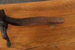 Pair of Antique Petite Arts and Crafts Cast Iron Key Hole Andirons / Fire Dogs - Image 21