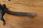 Pair of Antique Petite Arts and Crafts Cast Iron Key Hole Andirons / Fire Dogs - Image 19