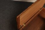 Vintage New England Grasscloth Wrapped Cedar and Bamboo Trunk / Blanket Chest - Image 18