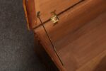 Vintage New England Grasscloth Wrapped Cedar and Bamboo Trunk / Blanket Chest - Image 19