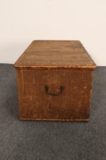 Vintage New England Grasscloth Wrapped Cedar and Bamboo Trunk / Blanket Chest - Image 9