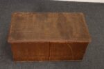 Vintage New England Grasscloth Wrapped Cedar and Bamboo Trunk / Blanket Chest - Image 12
