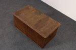 Vintage New England Grasscloth Wrapped Cedar and Bamboo Trunk / Blanket Chest - Image 10