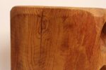 Vintage Rustic / Primitive Solid Maple Six-Bottle Wine Holder - Image 18
