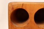 Vintage Rustic / Primitive Solid Maple Six-Bottle Wine Holder - Image 14