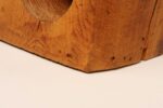 Vintage Rustic / Primitive Solid Maple Six-Bottle Wine Holder - Image 22