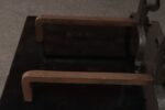 Antique Arts and Crafts Style Hand-Forged Serpentine / Snake Form Andirons - Image 14