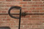 Pair of French Folk Art Hand-Forged Abstract Figural Zoomorphic Andirons - Image 9