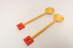 Italian Postmodern "Euclid" Series Salad Servers by Michael Graves for Alessi - Image 4