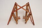 Vintage Petite Salesman Sample Wooden Glider / Double Swing Tabletop Model - Image 2