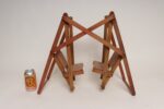 Vintage Petite Salesman Sample Wooden Glider / Double Swing Tabletop Model - Image 5