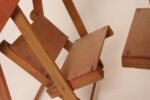 Vintage Petite Salesman Sample Wooden Glider / Double Swing Tabletop Model - Image 6