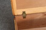Antique American Grasscloth Wrapped Cedar and Bamboo Trunk / Blanket Chest - Image 41