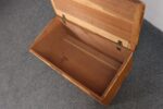 Antique American Grasscloth Wrapped Cedar and Bamboo Trunk / Blanket Chest - Image 19