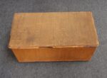 Antique American Grasscloth Wrapped Cedar and Bamboo Trunk / Blanket Chest - Image 18